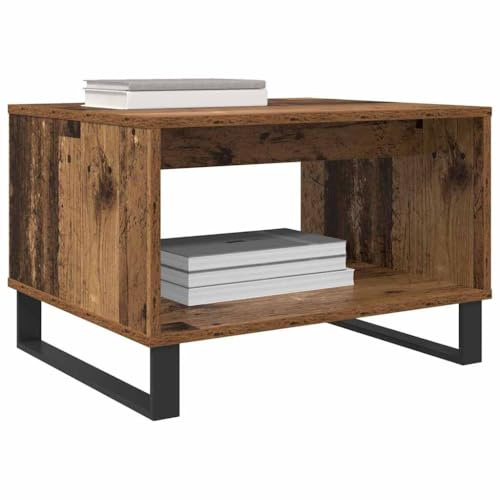 vidaXL Couchtisch Altholz 60 x 50 x 40 cm Holzwerkstoff
