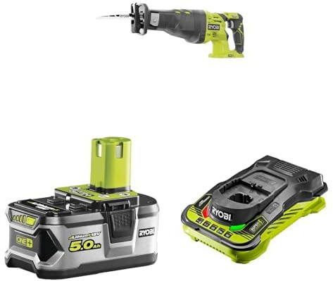 Ryobi R18RS-0 Reciprocating Saw + 5ah Battery & Charger