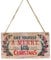 YeahiBaby Panneaux Plaque de Porte Murale en Bois Motif Have Yourself A Merry Little Christmas Decoration de Noel Suspendu 20 x 10 x 0.5cm