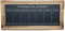 Chalkboard Weekly Planner Wall Mounted 7 Day Food Meal Menu Memo Message Board