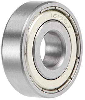 sourcing map 16100ZZ Kugellager Rillenkugellager Set 10x28x8mm Doppelt P0 | Kugellager Abgeschirmt Chromstahl (ABEC1) Skateboard Bearings Skateboard Kugellager Mini Kugellager Bearings