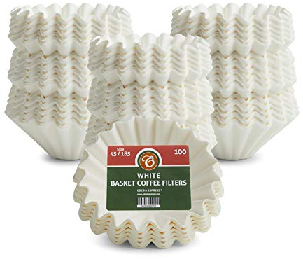 EDESIA ESPRESS - 1000 filtres à café en papier - forme corbeille - 45/185mm - compatible avec Kalita Wave KWF-185