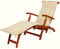 Kettler Polen KETTtex 2081 Auflage Deckchair Florence beige Sitzpolster 190x50x6 cm (ohne Stuhl)