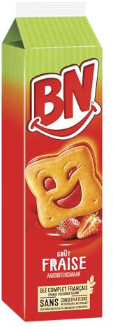 BN Biscuit goût fraise - Le paquet de 285g