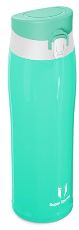 Super Sparrow Gourde Isotherme - INOX 18/8 Bouteille Isotherme - 500ml - Mug Isotherme Étanche - Gourde Enfant sans BPA, pour Sport, Voyages, L'école, Bureau, Maison