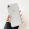 DEFBSC Case for iPhone XR, Transparent Back Card Holder Phone Case, Ultra Slim Soft TPU Shockproof Clear Case with Card Slot for Back of Phone - White