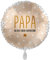 Folienballon Vatertag, Papa Du bist mein Superstar, ca. 43 cm