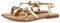 GIOSEPPO Lelex, Sandali Donna, Oro, 40 EU