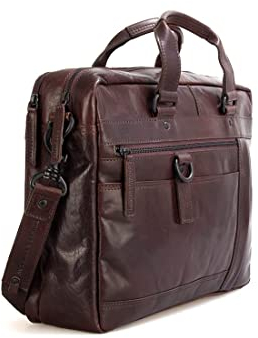 Spikes & Sparrow Laptop tas - Viper - Donker bruin