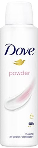 Dove Deodorante Spray, Dove Classic Care Powder, Deodorante Antitraspirante Spray, Protezione Fino a 48 Ore, con 1/4 di Crema Idratante, Formula Delicata, Deodorante Uomo e Donna, 6 Pezzi da 150 ml