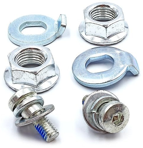myBESTscooter - Front And Rear Wheel Motor Bolt Nut Screw Washers For Xiaomi M365 1S Essential Pro 2 Mi3 Electric Scooter