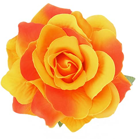 OSALADI 2 1 Alligator Clips Femmes Costumes Cheveux Floraux Roses Fleurie Pince à Cheveux Libellule Pinces à Cheveux à Fleurs En Tissu Broche Rose Pour Femme Homme Pince à Griffes Solide