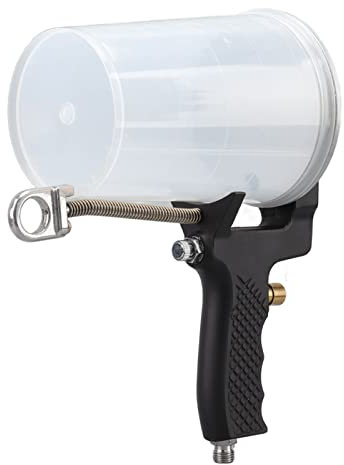 WOOXGEHM Kit de Proyecto de Pistola de Gelcoat, Gelcoat en Aerosol O Rodillo Laminado de Fibra de Vidrio de Resina con Fn5 5/32 Pulg. Boquilla, Libremente Ajustable, para Pulverizar Gelcoat y Resina