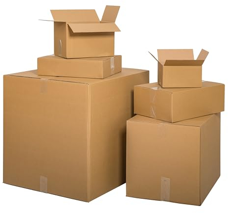 karton-billiger | Faltkartons Versandkarton 400x300x300mm 2.03 BE Fefco0201 2-wellig Verpackungskarton 40x30x30cm Pappkarton Wellpappe (40)