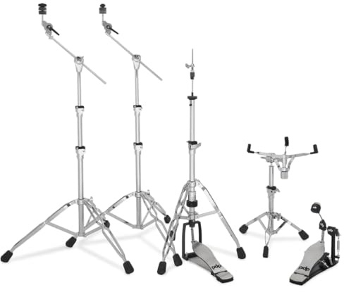 Pacific Drums Concept Series schweres 5-teiliges Hardware-Set, Chrom