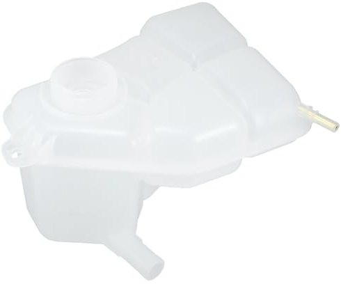 A ABSOPRO Depósito de Expansión de Agua de Refrigerante, Botella de Recuperación de Expansión de Refrigerante de Motor No.1221362/1141512 para Ford Fiesta MK6 2001-2008 Blanco, 1 Unidad
