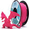 ZIRO Matte 3D Drucker Filament, Matte PLA Filament 1.75mm, Hohe Zähigkeit PLA für Die Meisten FDM Drucker, 1kg/2.2lbs Spule, Maßgenauigkeit +/- 0.03mm, Rose