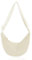 Ceihwa Halbmond Tasche Damen Groß Crossbody Bag Weiß Casual Umhängetasche Taschen Schultertasche Cord Tasche Damen Bauchtasche mit Verstellbarer Schultergurt Damen Handytasche zum Umhängen