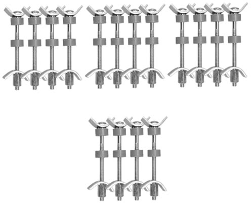 Uonlytech 16stücke Verstellbare Metallverbindungsstücke Für Küchenarbeitsplatten Hochwertige Möbelverbinder Für Stabile Und Ästhetische Küchendesigns Kompatibel Mit Verschiedenen