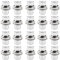 GAsupply Set 20Pcs Alloy Wheel Nut for Range Rover Sport (2005-2013）Land Rover Discovery 3&4 (2004-2014) Range Rover L322 (2006-2012)