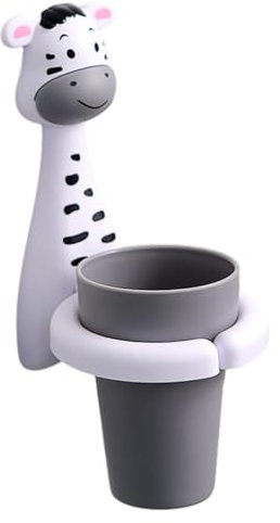 Zahnputzbecher Baby, Zahnbürstenhalter Aufbewahrungsboxen Wandmontage, Wandmontierter Zahnbecherhalter, Cartoon Tiere Zahnbürstenhalter, Zahnbürstenhalter für Kinder, Zahnputzbecher