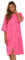 Ladies Undercover Zip Towelling Robe LN728 Rose 18-20