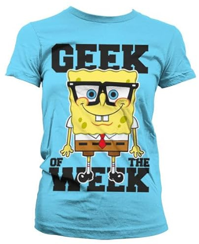 SPONGEBOB SQUAREPANTS Offiziell lizenziertes Geek of the Week Women T-Shirt