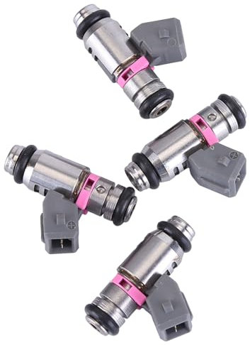 IWP099 Einspritzventil, 4PCS Einspritzdüse Kompatibel für Renault Clio Kangoo Twingo 1.2 16V 75112099 Injektor Einspritzdüse Einspritzventil 31010, V46-11-0004, WG1013707, V46110004