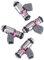 IWP099 Einspritzventil, 4PCS Einspritzdüse Kompatibel für Renault Clio Kangoo Twingo 1.2 16V 75112099 Injektor Einspritzdüse Einspritzventil 31010, V46-11-0004, WG1013707, V46110004