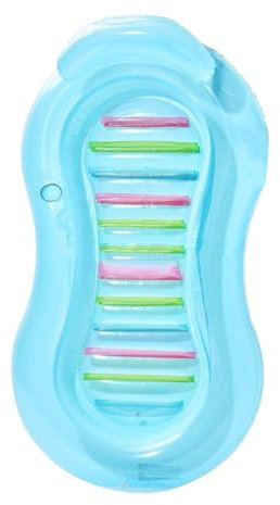 Flotteur de pour Piscine | Lit Gonflable pour Bain De Soleil Adulte | De Detente pour Bronzage avec Oreiller pour Famille Amis Temps Chaud