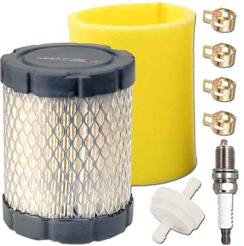 Qiuwanzia 796032 Luftfilter für BS 5429K 21B807 21B902 9,0-12,5 PS | für 215802 215805 215807 215872 215877 217802 217805 Motoren Rasenmäher Rasentraktor Ersatz für 591583