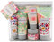 Vintage & Co Beauty Fabrics & Flowers Top to Toe Kit | 50 ml Handcreme, 50 ml Body Lotion, 30 ml Fußcreme, 10 ml Lippenbalsam & 30 g Badesalz | Reisefreundliche Größen