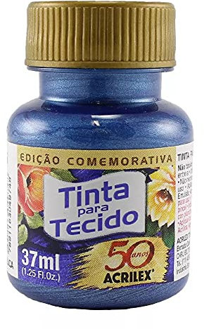 Pintura Tela Metalica Acrilex Nº559 37ml. Azul
