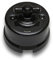 FONTINI - GARBY - Interrupteur Va & Vient Porcelaine Noire Manette Porcelaine Noire 10A-250V - Réf. 30308273