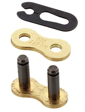 D.I.D. DID Kettenschloss Clipschloss 520 DZ2 G&G 520-Teilung Gold