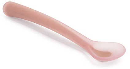Suavinex 401179 Cucchiaio in Silicone Hygge Rosa
