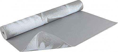 V3tec Yogamatte Eco Basic - Yogamatte rutschfest aus umweltfreundlichem PER Material - YOGAMATTE GYMNASIKMATTE MEDITATION SPORT FITNESS MATTE TRAININGSMATTE - 173 x 60 cm - Grau