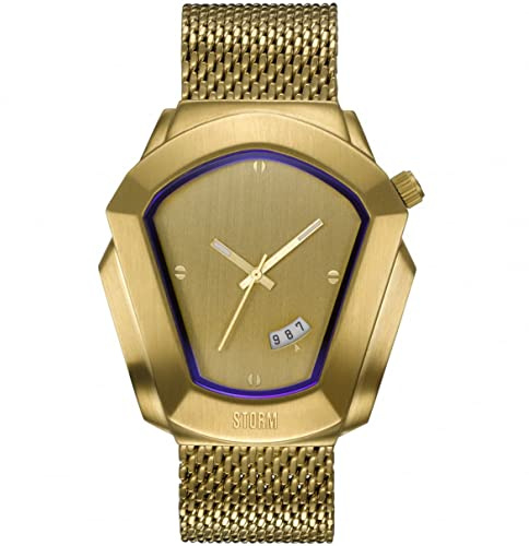 STORM London Cyrex, Herrenuhr, Edelstahlgehäuse, 3 bar Wasserdicht, Datumsfunktion, Mineralglas, Analoguhr
