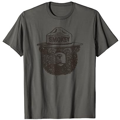 Rauchbär-Porträt T-Shirt