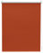 Lichtblick Thermorollo ohne Bohren, Klemmfix, Verdunklungsrollo, Hitzeschutz, Sichtschutz, Wandmontage, Deckenmontage, Rollo für Fenster und Türen Terracotta,B75 x H150 cm