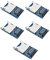 JZK SD-Kartenmodul, 3,3 V, 5 V, SD-Kartenlesermodul, SD-Kartenlese- und Schreibtafel, SD-Karten-Adaptermodul, 5 Stück