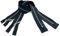 Packung mit 2 Reißverschluss 30cm, Metall und Nylon Geschlossene #3 Reißverschlüsse zum Nähen, Reißverschluss für Kleidung, Farbe Schwarz (30cm,2uds 888)