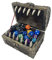 The Grinning Gargoyle Poly-Würfelbox – Mimic Chest – für bis zu 6 Würfelsets D&D – polyedrische DnD-Würfel – Aufbewahrung für D- und D-Würfelset – Dungeons and Dragons-Würfeletui (Holz und Metall)
