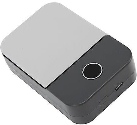 HEEPDD Tragbarer Nackenventilator, Mini-Hängeventilator mit 2000 MAh Akku, Batteriebetrieben für Reisen (Schwarz)