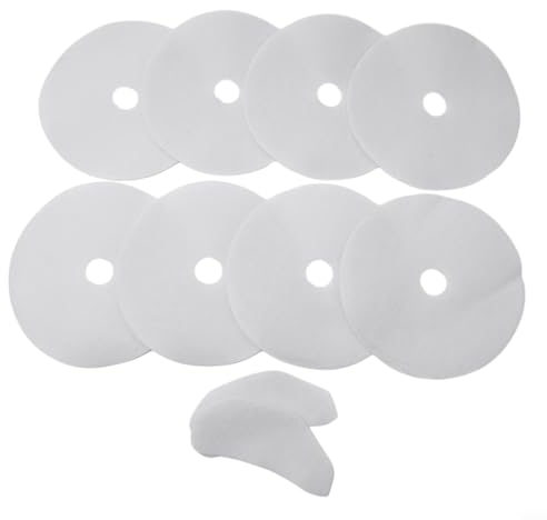 8pcs Exhaust Filter & 2pcs Air Intake Filter Tumble Dryer Exhaust Filter for BUSH DHB7VTDW DHB7VTDB TD3CNBW Cloth Dryer Replacement (10pcs)