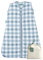 molis&co - Baby Schlafsack ärmellos - Ideal für Frühling und Herbst - Babyschlafsack 1 tog ohne Ärmel - Leicht gepolstert - 100% Baumwolle (Oeko-TEX 100), Premium Qualität - Artic Check (95 cm)