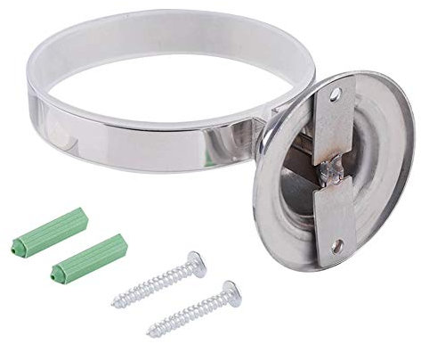 Stainless Steel Wall Mounted Bathroom Toilet Brush with Holder For Picnics And Camping