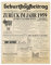 66. Vintage Bilder Poster Ungerahmt - Zurück im Jahr 1959 Zeitung - Wandbilder Wohnzimmer Schlafzimmer Vintage 66 Jahrgang Geboren, 20cm x 25cm Wand Deko Bild Kunstdrucke Wandposter Posters