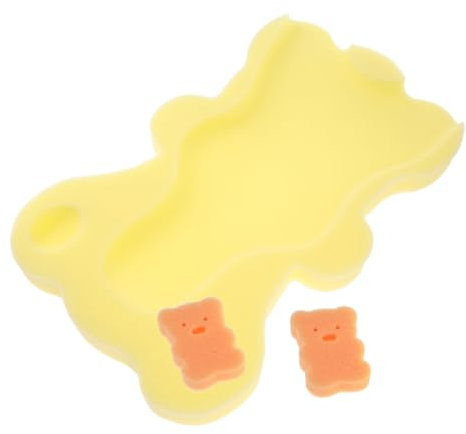 TOYANDONA Badewannensitz Für Neugeborene Atmungsaktive Badematte Rutschfeste Babybadewannenauflage Weiche Schwammunterstützung Maschinenwaschbar Multifunktional Für Baden Und Wickeln