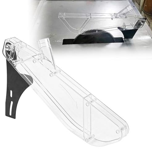 Capot De Protection De Lame, Couvercle De Protection Pour Scie De Table, Couvercle En Plastique, Pour Scie Circulaire De 7-10